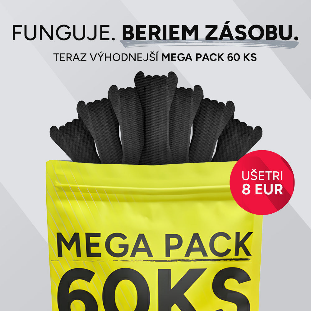 Mega Pack - Čierné (60ks)