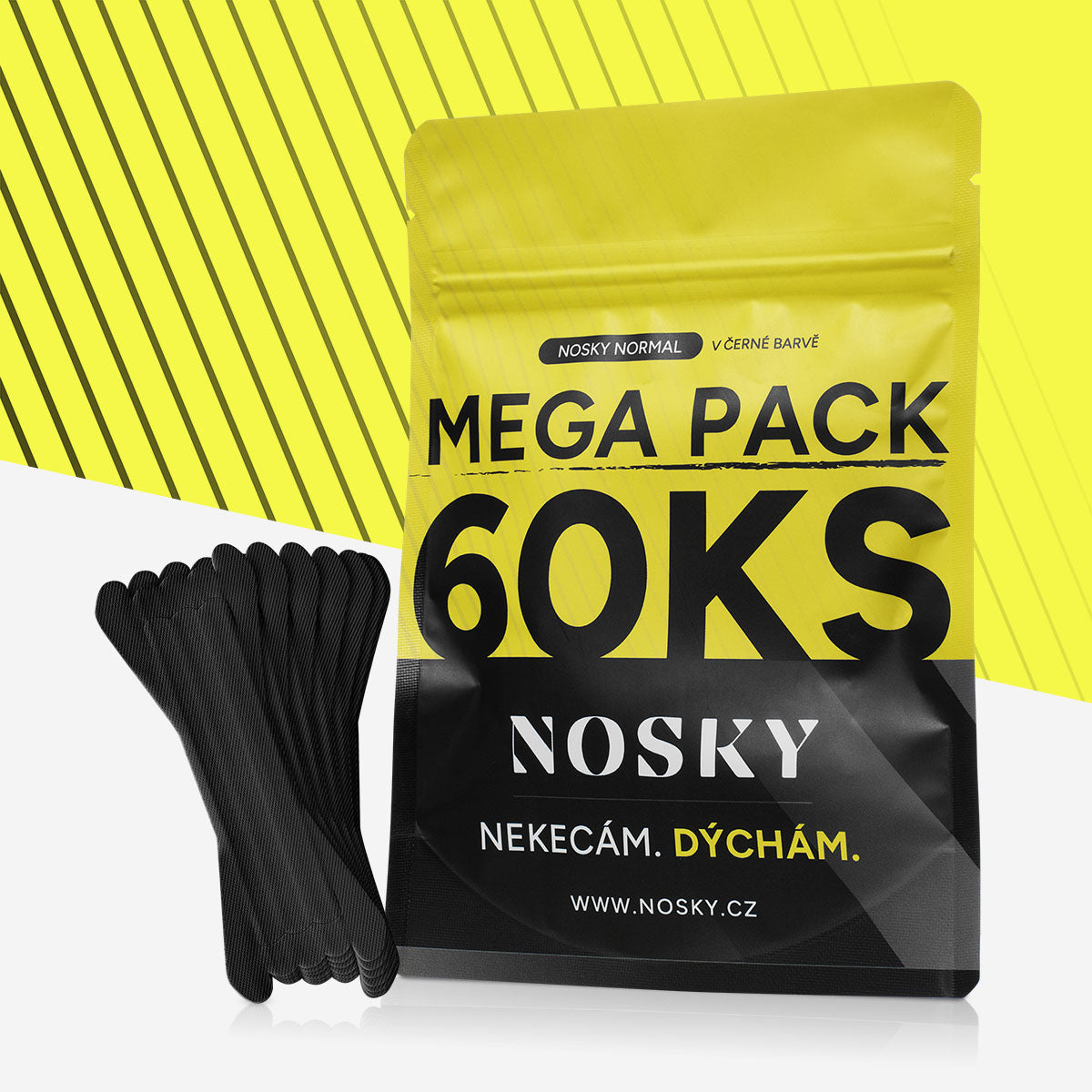Mega Pack - Čierné (60ks)