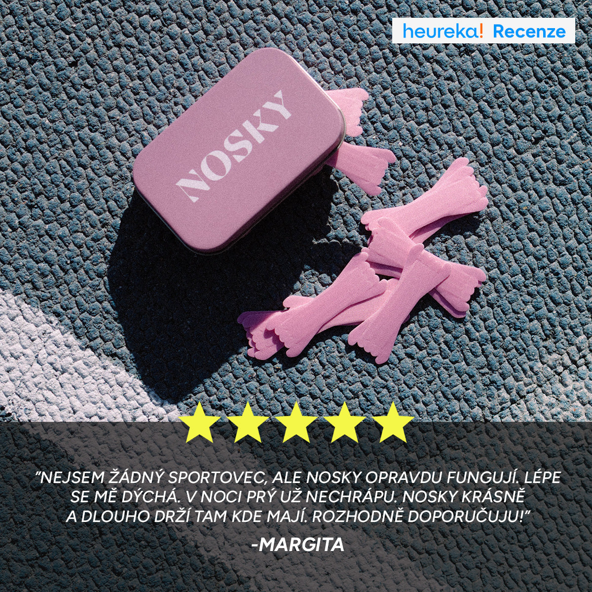 NOSKY 3.0 - Růžové (30 ks)