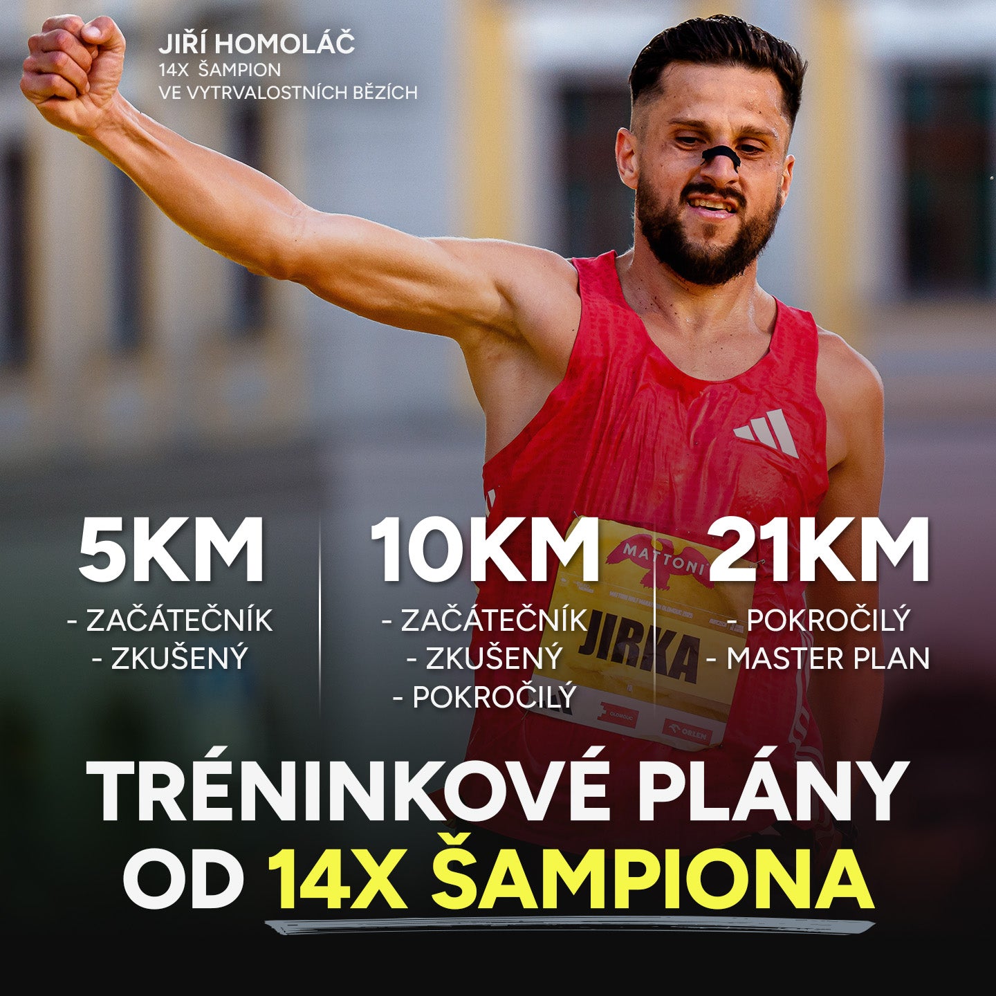 Tréninkové plány od 14x šampiona