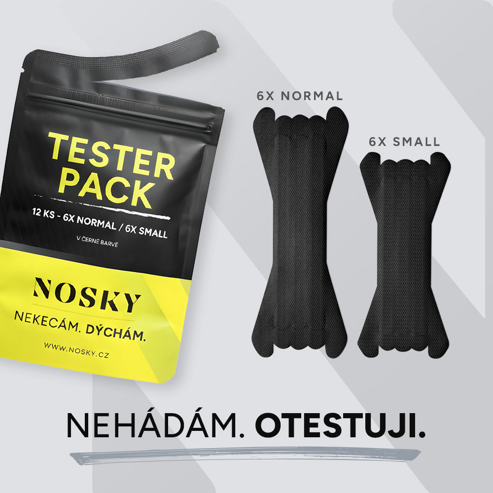 Tester Pack - Černé (12ks)